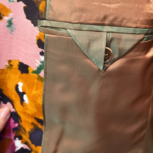 Tallia Floral Patterned Blazer Men's 40R - Picture 11 of 13